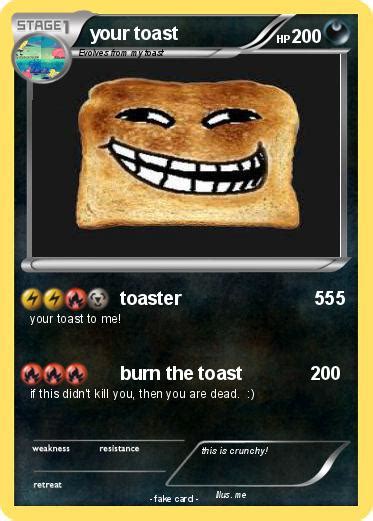 Pokémon Your Toast Toaster 555 My Pokemon Card