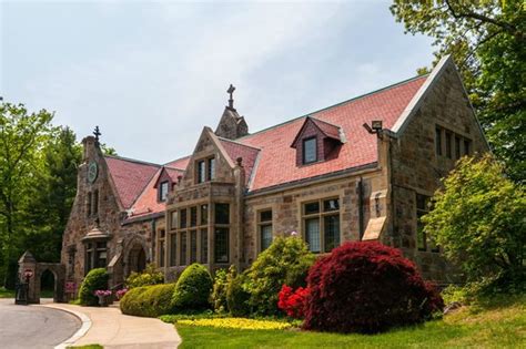 Main Building With Landscaping Picture Of Forest Hills Cemetery