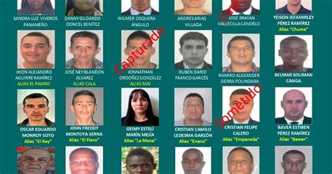“ayúdanos A Encontrarlos” Policía Revela Nuevo Cartel De Los Más Buscados Noticiascaracol
