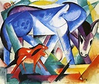 The First Animals, 1913 - Franz Marc - WikiArt.org