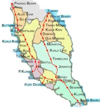 Ets routes map the electric train service (ets) is a speedy and convenient intercity rail service for passengers looking to make the trip to the northern or wikipedia. KTM Route Map (Laluan Peta) ETS / Intercity Trains ...