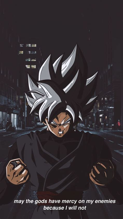 Goku Black Quotes Goku Black Aesthetic Edit Wallpaper By Me X The