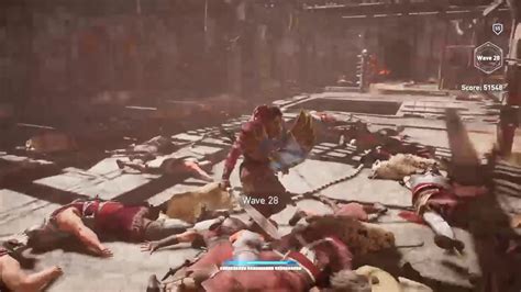 Assasins Creed Origins Arena Horde Mode Endless Levels Youtube