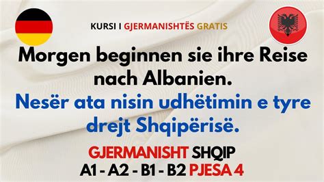 Fjale Te Reja Gjermanisht Me Perkthim Shqip A1 A2 B1 PJESA 5 YouTube