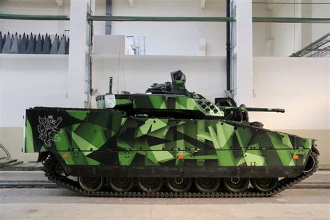 ukraine and sweden agree on joint production of cv90 infantry fighting vehicles militarnyi