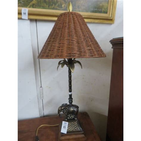 Elephantpalm Tree Lamp Wwicker Lamp Shade