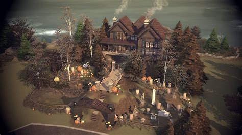 Casa Sombria De Halloween│halloween House│the Sims 4 Construção Youtube