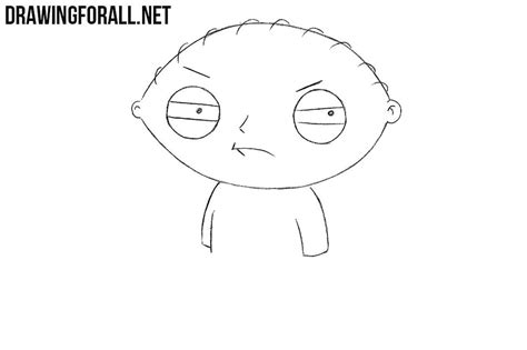 The more you practice, the better you get. How to Draw Stewie Griffin | Drawingforall.net
