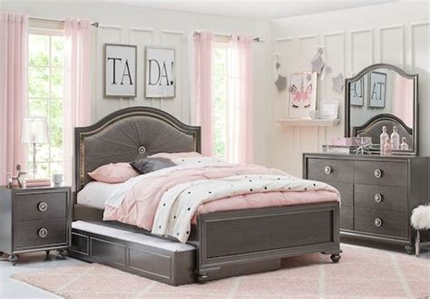 The most common teen bedroom sets material is cotton. Girls Full Size Bedroom Sets with Double Beds (With images ...