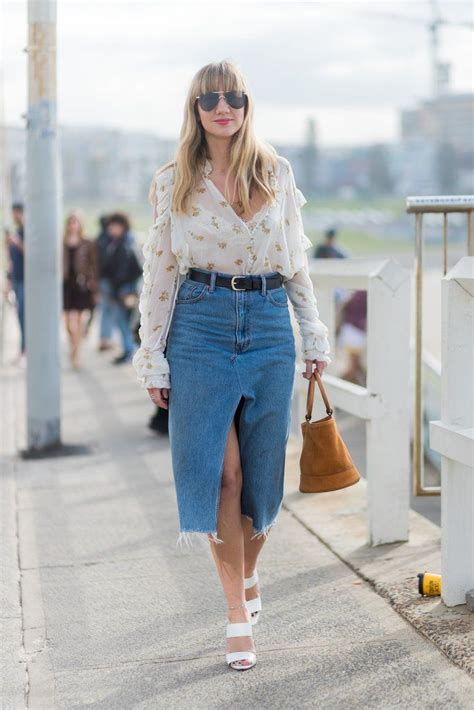 This Sheer Boho Blouse Gives The Outfit A Vintage Feel For More