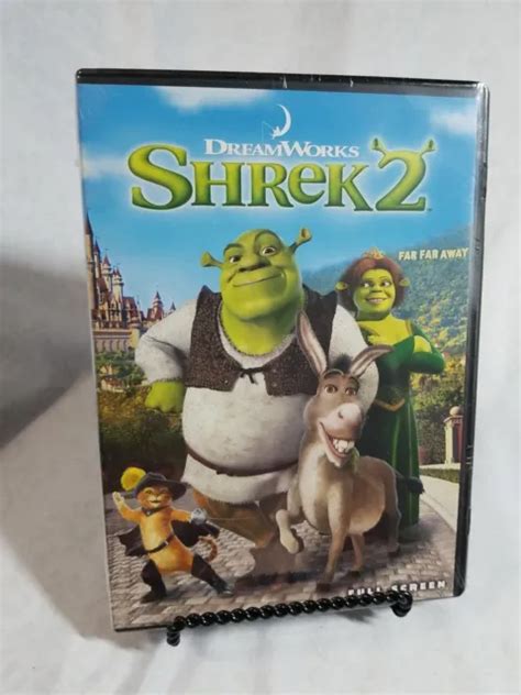 Shrek 2 Dvd With Bonus Watch Dreamworks Full Screen Factory Sealed 8