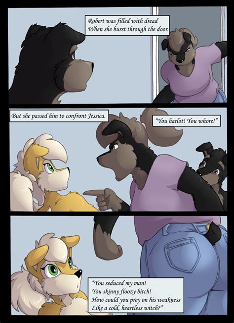 Rule 34 Angry Anthro Argument Ass Canine Clothing Comic