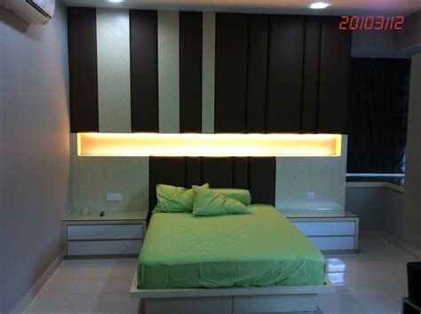 Bed Frame With Feature Wall Lky Renovation Works