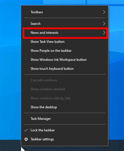 How To Turn Off News And Interests In Windows 10 How I Solve