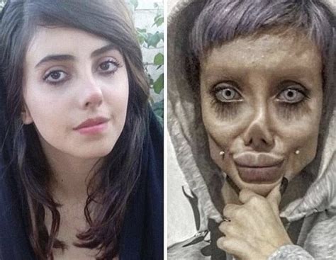 Influencer Iraniana é Presa Por Criar Versão Zumbi De Angelina Jolie