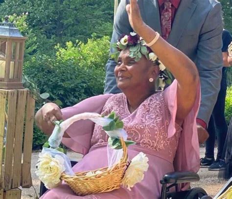 this 87 year old was the flower girl at her granddaughter s wedding botwc