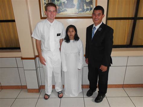 Elder Tanner Hopkins Another Baptism Sad To Leave The Area