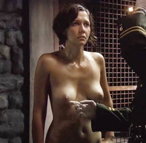 Maggie Gyllenhaal Nude Boobs Touched In Movie Scene Hot Nude Celebrities Sexy Naked Pics