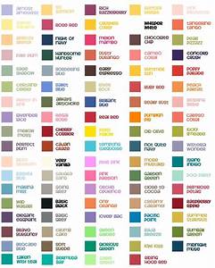 Color Chart 색깔 색상 컬러 칩