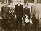 'Calvin Coolidge, with His Father, Wife, and Sons' Photographic Print ...