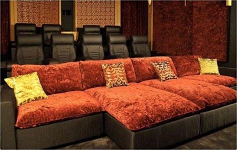 Awesome Home Theater Seating Future Pinterest Comfortable Sofa