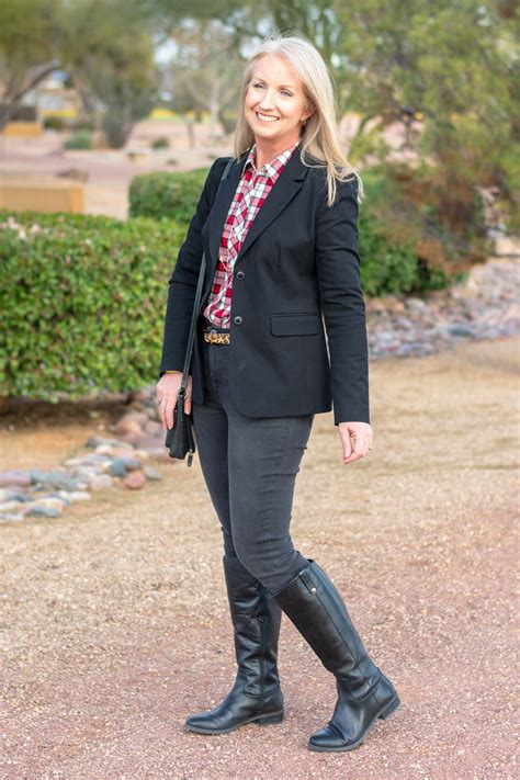 8 Ways To Wear Black Riding Boots Dressed For My Day Kembeo