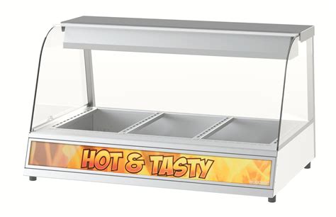 Woodson 3 Bay Heated Chicken Display Commercial Kitchen Company EShowroom