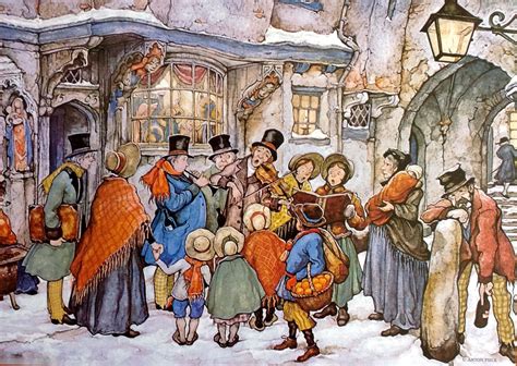 Anton Pieck Les Chorale De Noël Anton Pieck Anton Dutch Artists