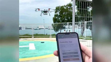 Singapura Mulai Pengiriman Drone Kargo Darat Ke Laut Bisa Angkutan