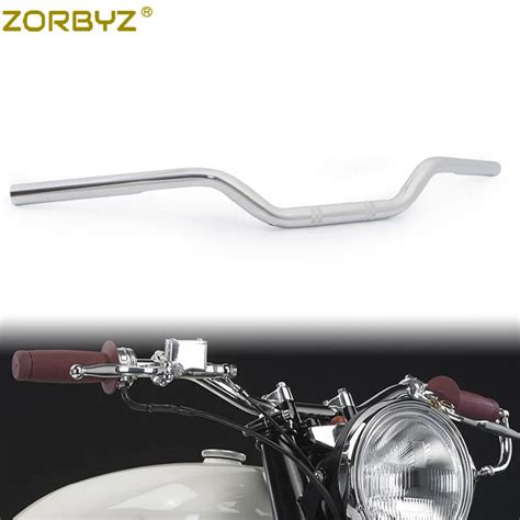 Zorbyz 1 25mm Chrome Tracker Handlebars Drag Bars For Harley Sportster