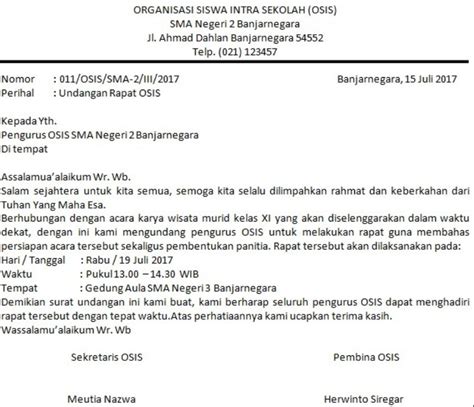 Contoh Surat Undangan Rapat Luar Biasa Guru Paud Hot Sex Picture