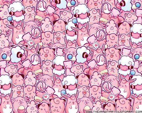 Pink Pokemon Wallpaper Kawaii