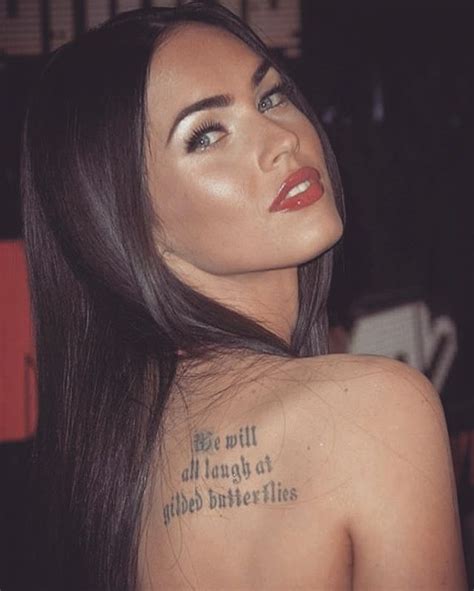 Something Else 🌶 Megan Fox Megan Fox Tattoo Pretty People