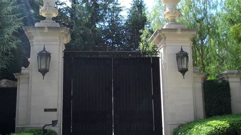 Best Entry Gate In Holmby Hills Beverly Hills Real Estate