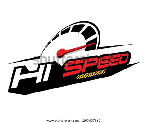 Hi Speed Concept Vector Stock Vector Royalty Free 1293497962