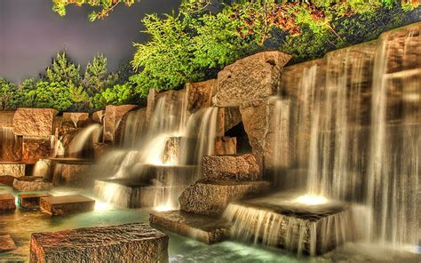 Waterfalls Paradise Summer Love Four Seasons Attractions In Dreams