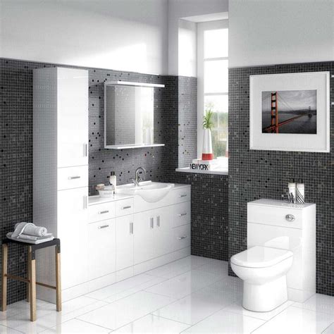 Stunning range of bathroom sink cabinets & units. Cove 6 Piece Vanity Unit Bathroom Suite | Victorian ...