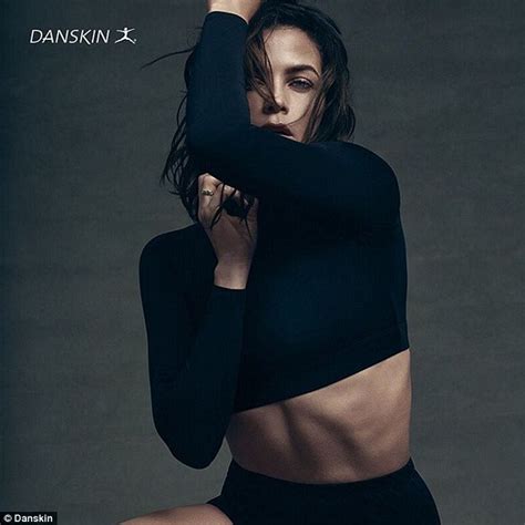 Jenna Dewan Tatum Displays Dancers Legs For Danskin Advert Campaign