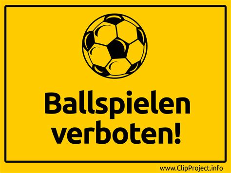 Schilder für gastronomie, hotels & einzelhandel. Ballspielen verboten Schild
