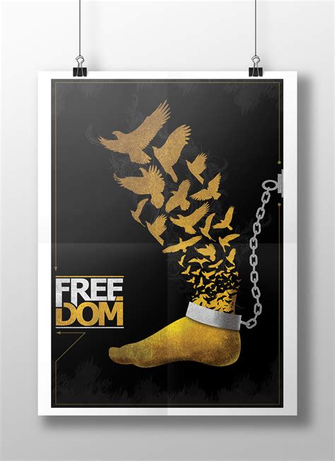 Freedom Poster On Behance