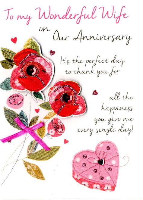 Free Printable Anniversary Cards For My Wife

