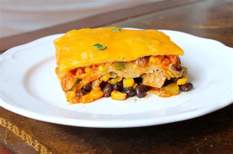 Chicken enchilada casserole is one of those dishes that really brings me back to childhood. Zucchini and Chicken Enchilada Casserole | Recipe ...
