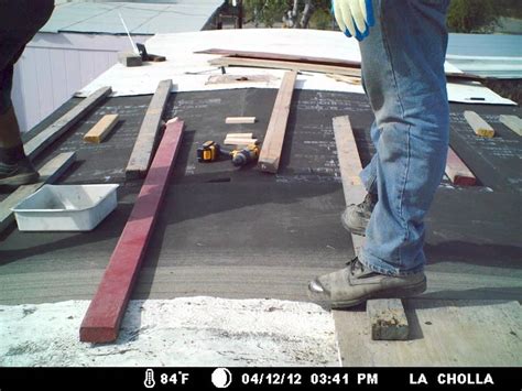 Folding the rubber membrane on a roof corner. Mobile Home Metal Roof Installation - Time Lapse - YouTube