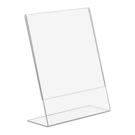 5x7 slant back economy plastic sign holder buy acrylic displays shop acrylic pop displays online