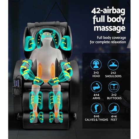 Buy Livemor Electric Massage Chair Black Grays Australia