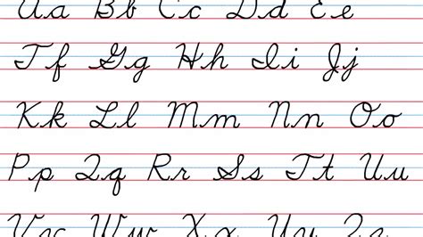 Cursive Handwriting Step By Step Youtube