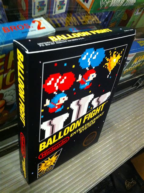 Nes Balloon Fight Boxbox My Games Reproduction Game Boxes