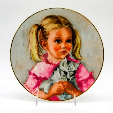Sold Price Brantwood Collection Decorative Plate Jennifer And Jenny Fur Invalid Date Est