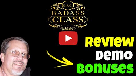 Badass Class Review Badass Class Review And Demo Badass Class Review And Bonuses Youtube