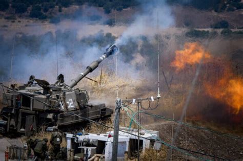 Lebanon Israel Troops Fire Tear Gas Along Tense Border Ya Libnan